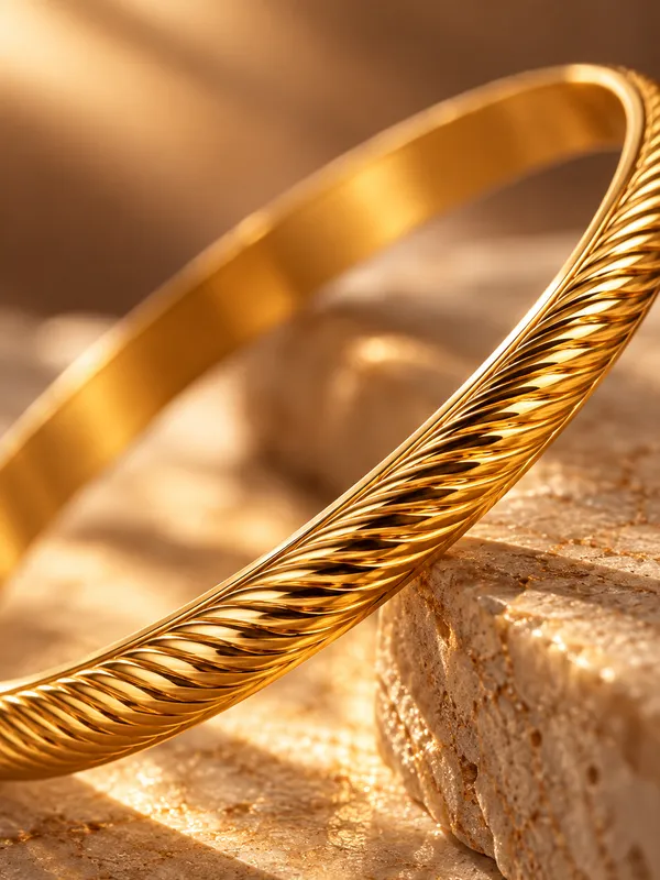 Divyoro_Swirl_Wave_Shimmer_Luxe_24K_Gold_Plated_Kada