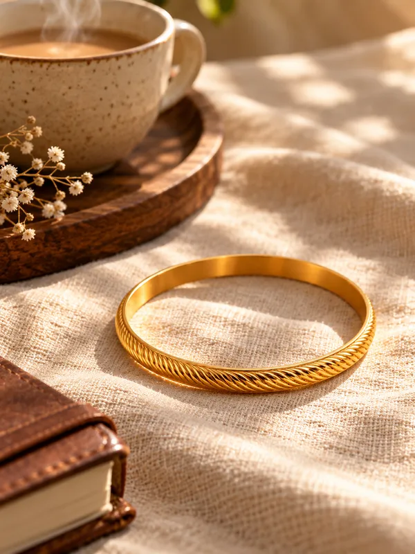 Divyoro_Swirl_Wave_Shimmer_Luxe_24K_Gold_Plated_Kada
