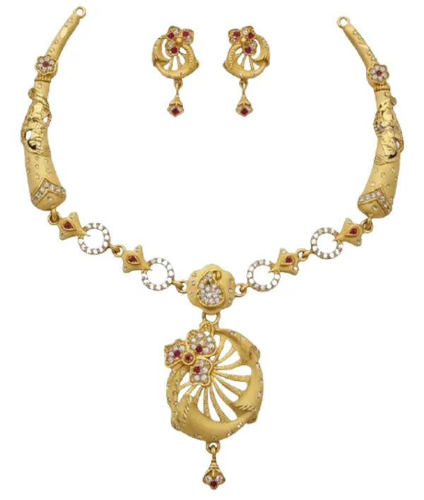 Ad_Link_Necklace_&_Earrings_Set_For_Women