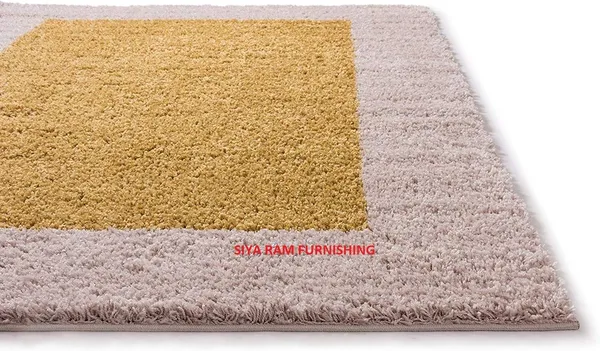 Siyaram_Furnishing_Porta_Border_Carpet_Modern_Geometric_Shag_Area_Rug_Plush_Easy_Care_Thick_Soft_Plush_Living_Room