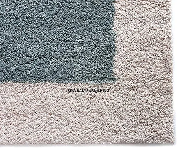 Siyaram_Furnishing_Porta_Border_Carpet_Modern_Geometric_Shag_Area_Rug_Plush_Easy_Care_Thick_Soft_Plush_Living_Room