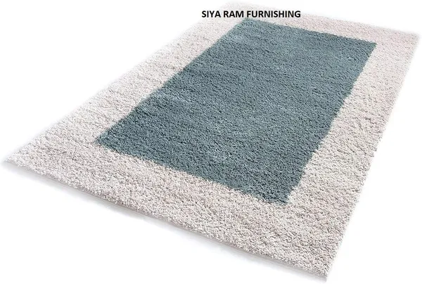 Siyaram_Furnishing_Porta_Border_Carpet_Modern_Geometric_Shag_Area_Rug_Plush_Easy_Care_Thick_Soft_Plush_Living_Room