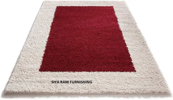 Siyaram_Furnishing_Porta_Border_Carpet_Modern_Geometric_Shag_Area_Rug_Plush_Easy_Care_Thick_Soft_Plush_Living_Room