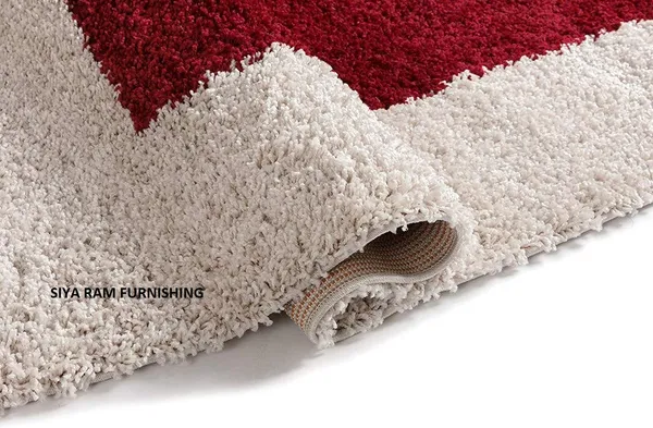 Siyaram_Furnishing_Porta_Border_Carpet_Modern_Geometric_Shag_Area_Rug_Plush_Easy_Care_Thick_Soft_Plush_Living_Room