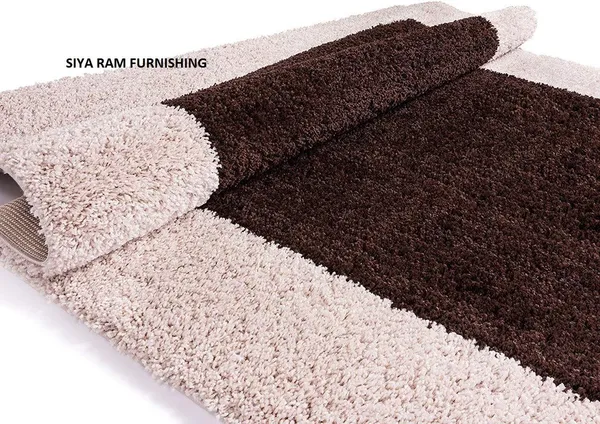 Siyaram_Furnishing_Porta_Border_Carpet_Modern_Geometric_Shag_Area_Rug_Plush_Easy_Care_Thick_Soft_Plush_Living_Room