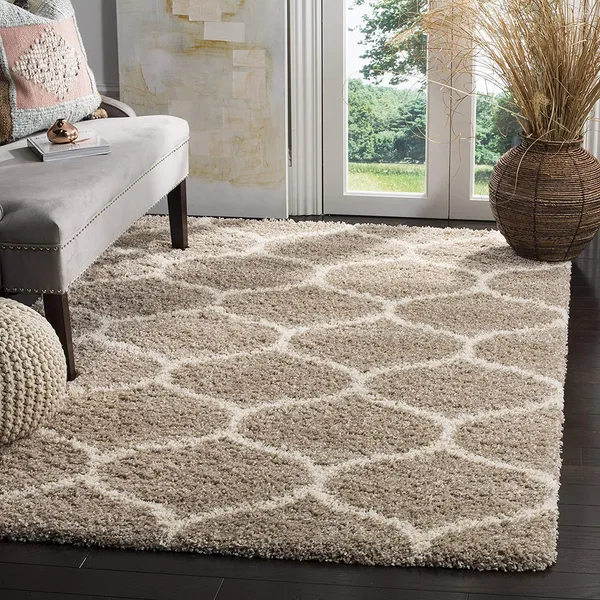 Geometric_Contemporary_Area_Rug_Beige_Microfiber