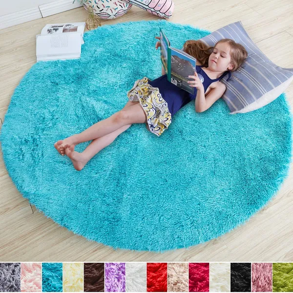 Tarquise_Round_Rug_For_Bedroom_Fluffy_Circle_Rug_For_Kids_Room_Furry_Carpet_For_Teen_Girls_Room_Shaggy_Throw_Rug_For_Nursery_Room_Fuzzy_Plush_Rug_For_Dorm_Brown_Carpet_Tarquise
