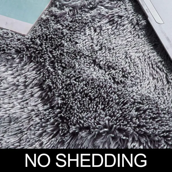 Microfibre_Plush_Fluffy_Circle_Rug_For_Kids_Room_Nursery_Room_Dorm_Grey