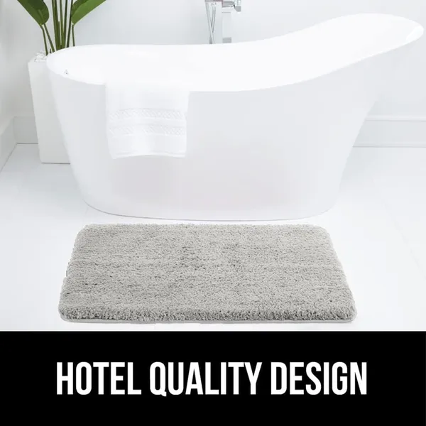 Premium_Luxury_Bath_Rug_Absorbent_Soft_Thick_Shag_Bathroom_Mat_Rugs_Machine_Wash_Microfiber_Dries_Quickly_Mats_For_Bath_Room_Shower_And_Bathtub_Set_Of_Silver
