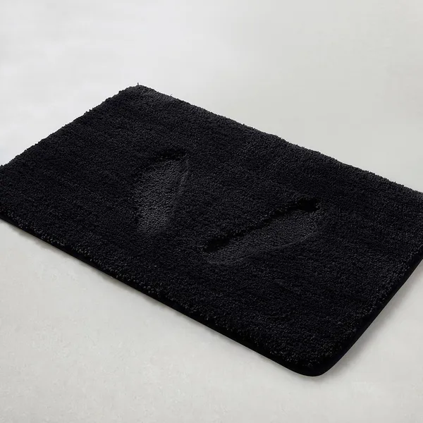 Soft_Bath_Mat_Highly_Absorbent_Non_Slip_Bathroom_Rug_Quick_Dry_Plush_Black