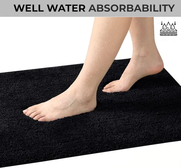 Soft_Bath_Mat_Highly_Absorbent_Non_Slip_Bathroom_Rug_Quick_Dry_Plush_Black