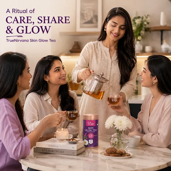 Skin_Glow_Herbal_Tea_100_g_with_Glass_Tea_Infuser_Pot_and_Double_Wall_Glass_Cups_Set