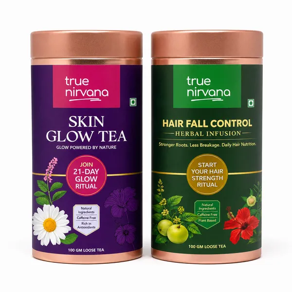 Skin_Glow_Tea_and_Hair_Fall_Control_Tea_Bundle_|_Herbal_Wellness_Combo_|_Caffeine_Free_|_100g_Each