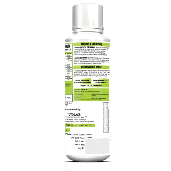L_Carnitine_Green_Apple_3300_Mg