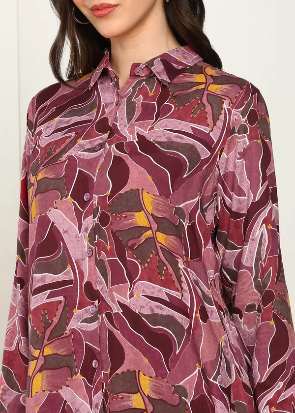 Mauve_Abstract_Floral_Printed_cord_set_For_Women