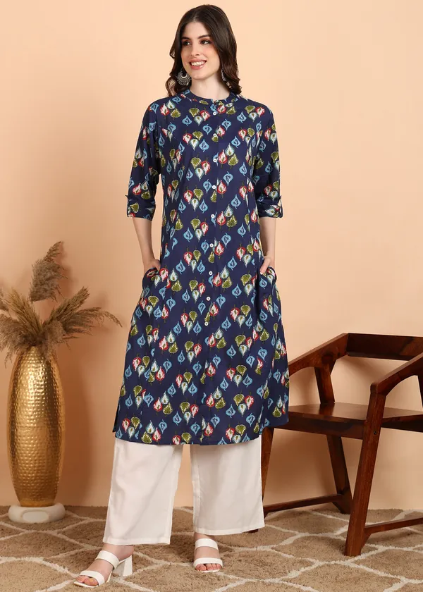 Blue_Printed_Straight_Kurta_For_Women
