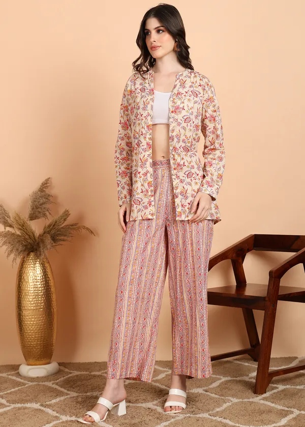 Boho-Chic_Warm_Tone_Floral_&_Stripe_Co-ord_Set_For_Women