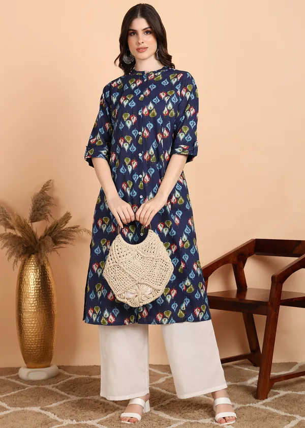 Blue_Printed_Straight_Kurta_For_Women