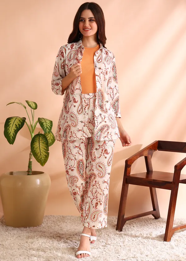 Off_White_And_Pink_Paisley_Print_Night_Suit_Set_Full_Sleeve_Shirt_And_Pyjama_For_Women