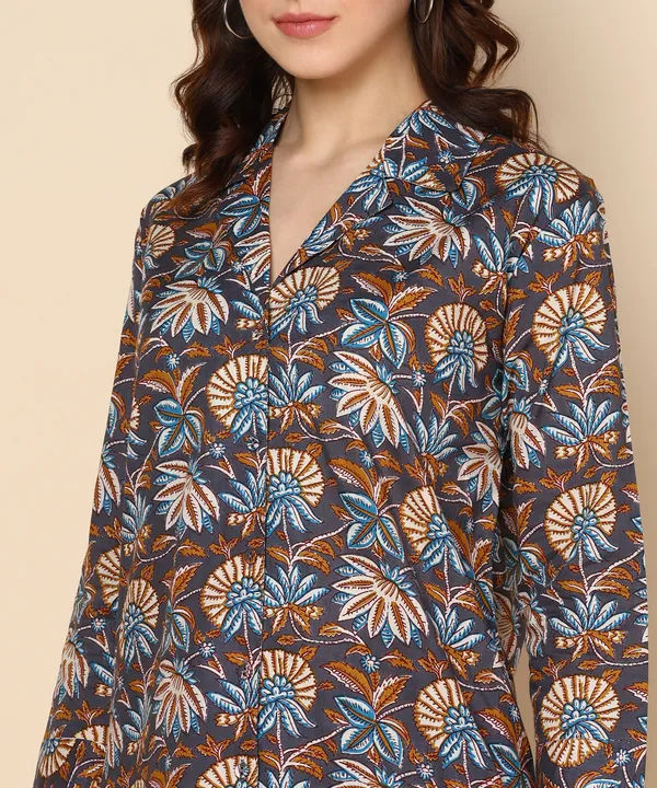 Multicolour_Floral_Print_Nightwear_Co_Ord_Set_For_Women