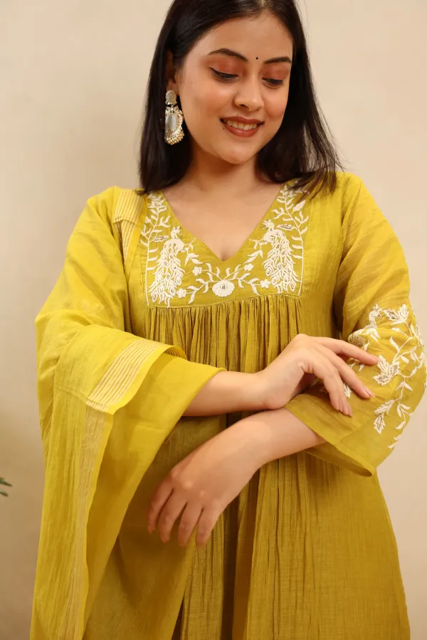 Long_Mul_Cotton_Anarkali_Frock_With_Cotton_Dupatta
