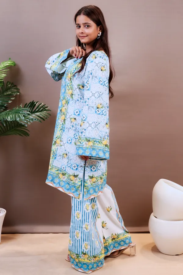 Blue_Cotton_Co-Ord_Set_For_Women