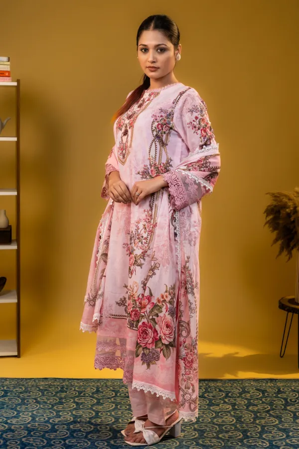 Pink_Lawn_Cotton_Daily_wear_Suit_Printed_with_Lace_Work