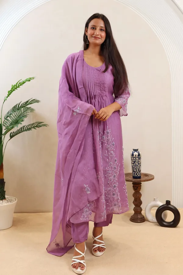 Lavender_Cotton_Long_Anarkali_For_Women