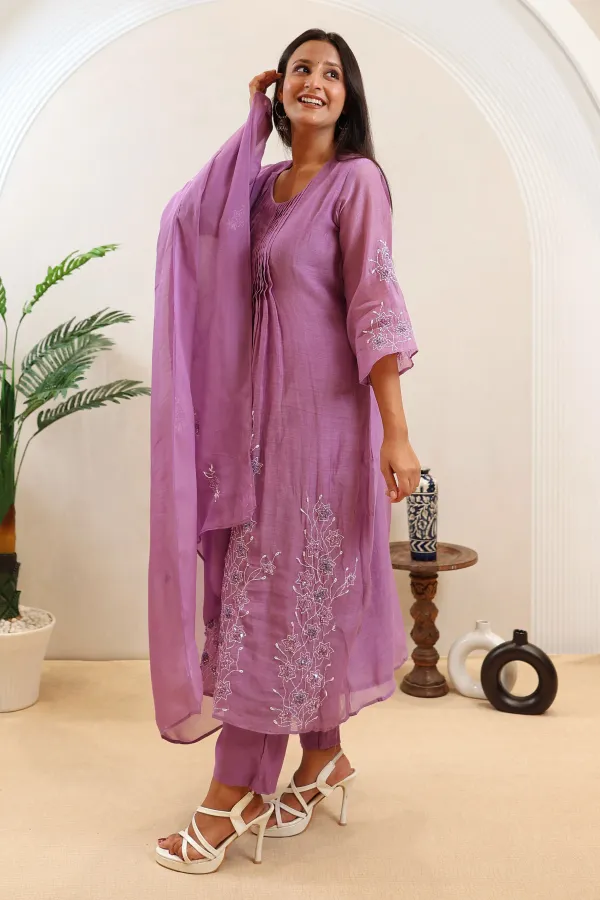 Lavender_Cotton_Long_Anarkali_For_Women