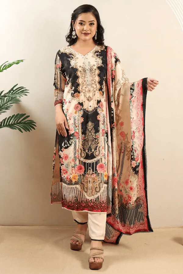 Multicolour_Muslin_Straight_Suit_For_Women