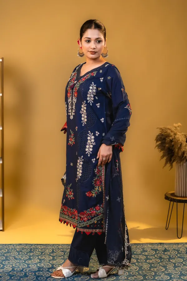 Blue_Embroidered_Straight_Suit_with_Cutwork_Lace_Work