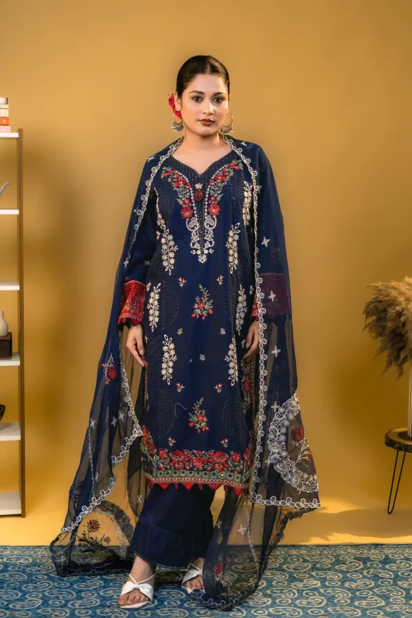 Blue_Embroidered_Straight_Suit_with_Cutwork_Lace_Work