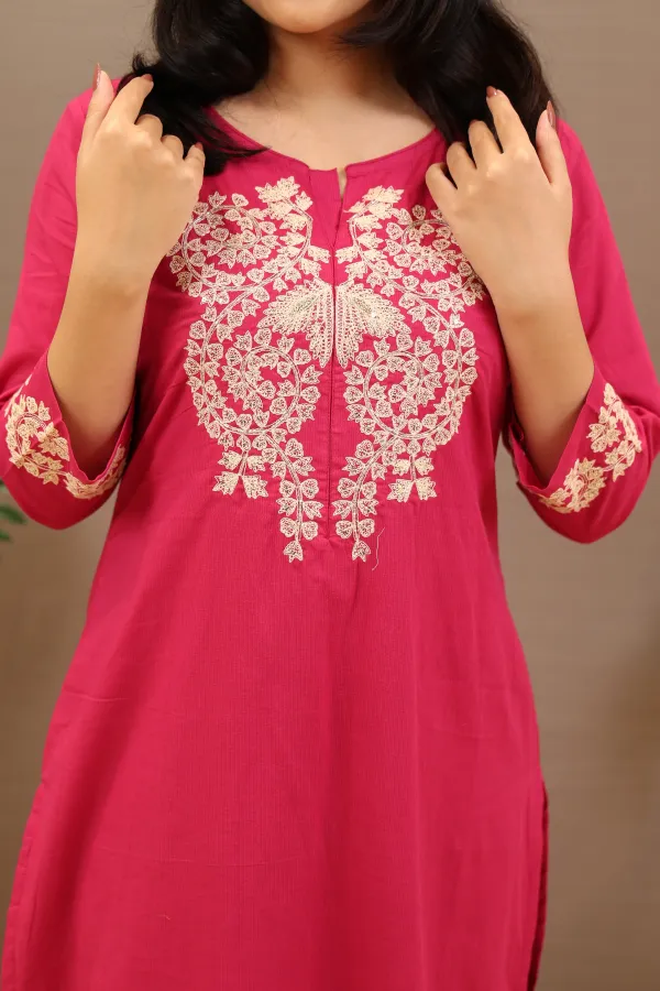 Pink_Cotton_Straight_Suit_For_Women
