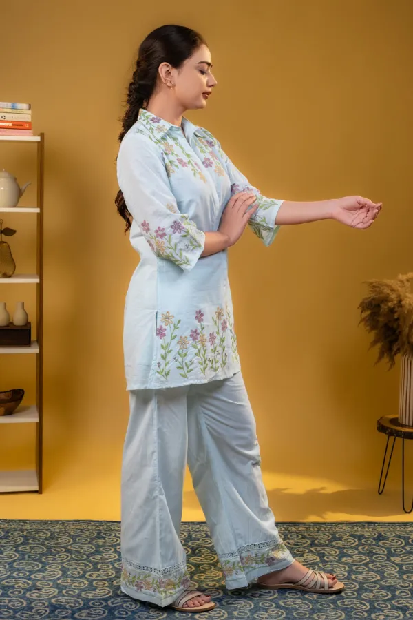 Sky_Blue_Plazzo_Co-Ord_Set_with_thread_Work