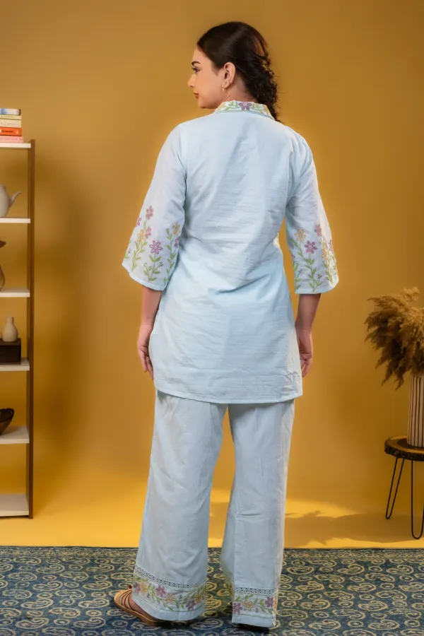 Sky_Blue_Plazzo_Co-Ord_Set_with_thread_Work