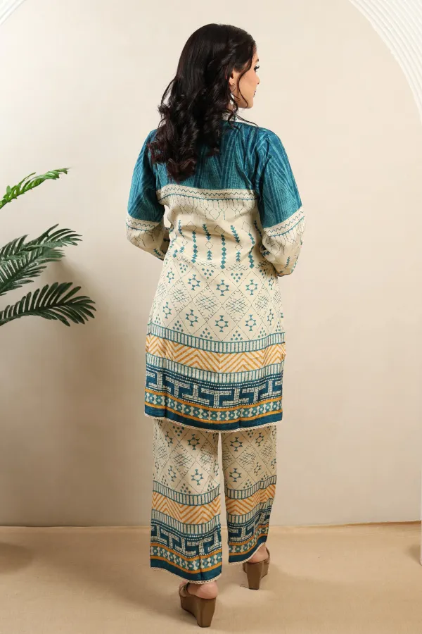 Blue_And_White_Muslin_Co-Ord_Set_For_Women