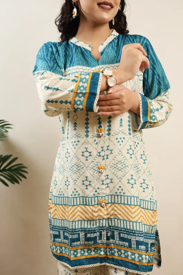 Blue_And_White_Muslin_Co-Ord_Set_For_Women