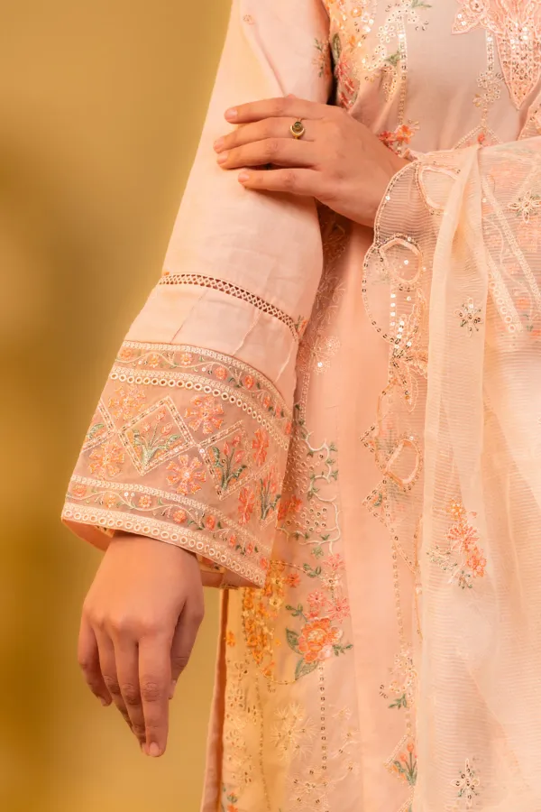 Peach_Plazzo_Suit_with_Cutwork/_Lace_and_Embroidered