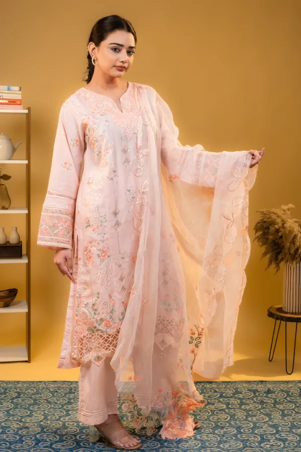 Peach_Plazzo_Suit_with_Cutwork/_Lace_and_Embroidered