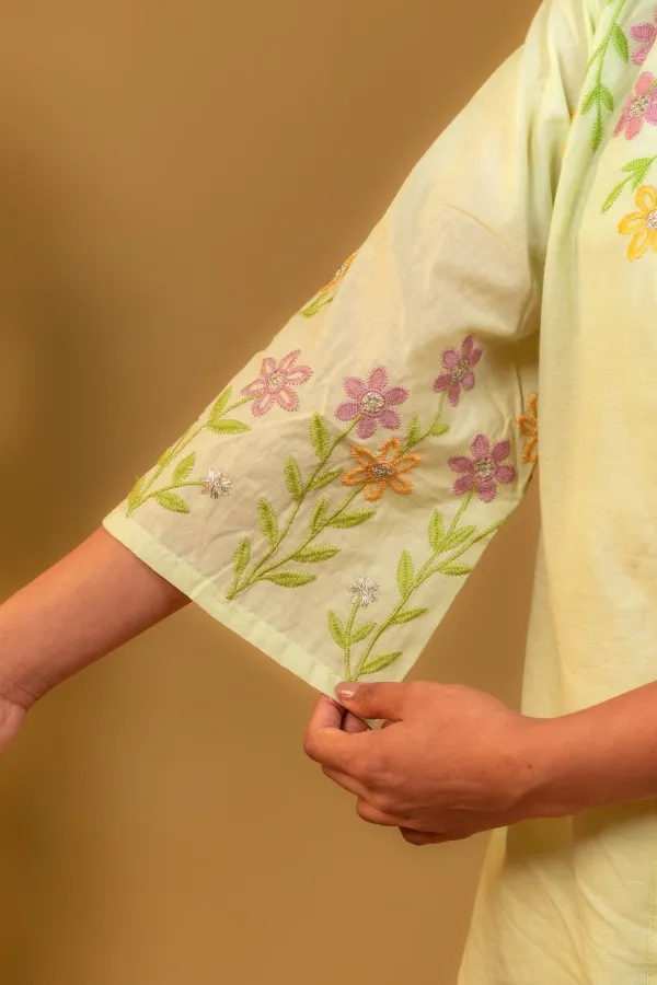 Pista_Green_Plazzo_Co-Ord_Set_with_thread_Work