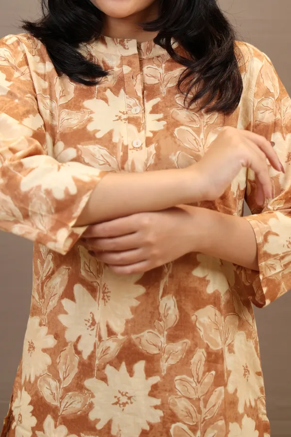 Light_Brown_Cotton_Co-Ord_Set_For_Women