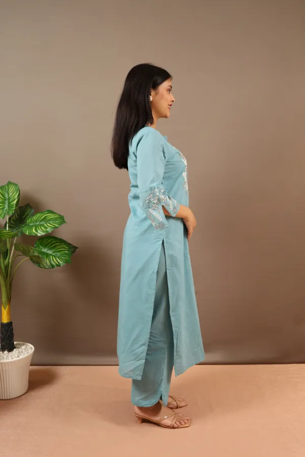 Blue_Georgette_Suit_For_Women