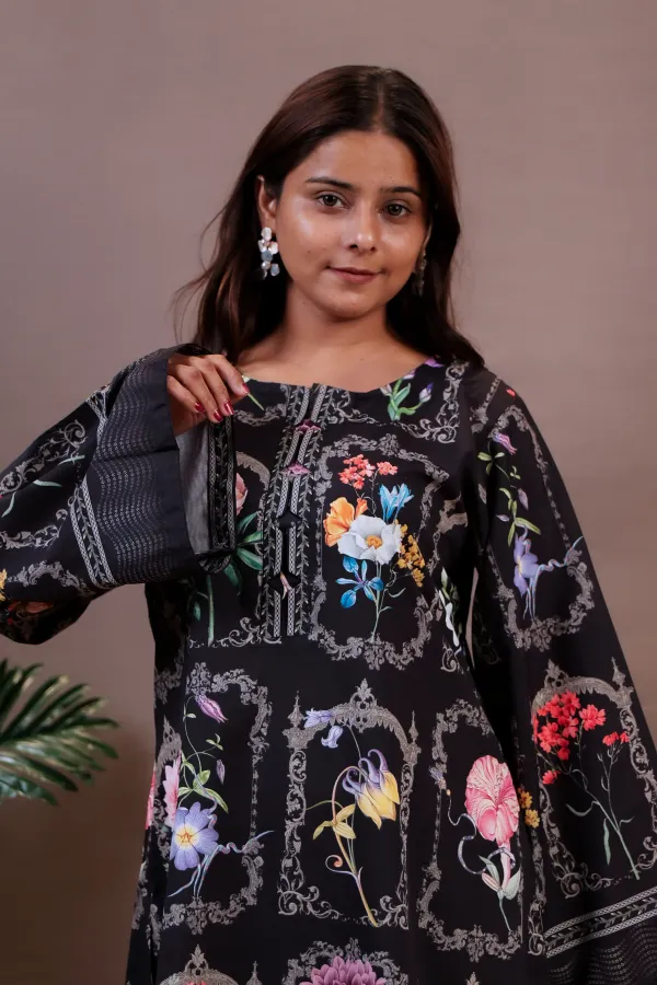 Black_Cotton_Blend_Co-Ord_Set_For_Women