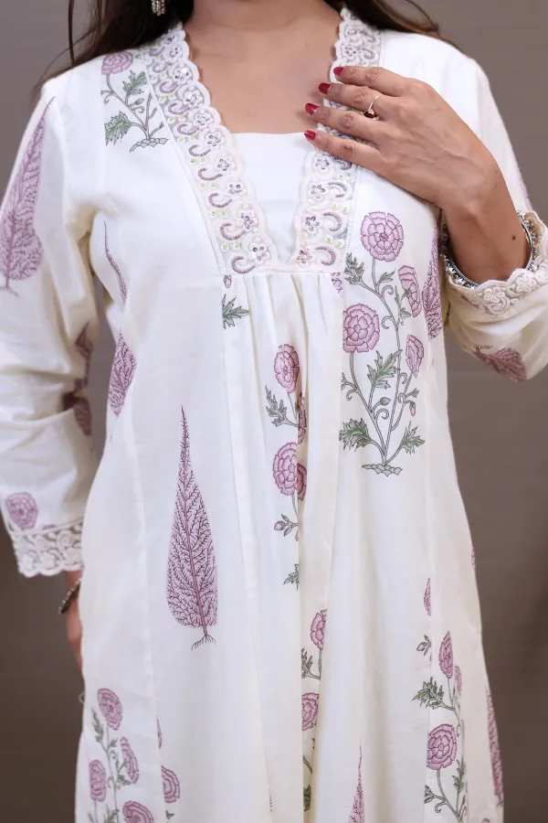 Printed_Anarkali_Frock_With_Cotton_Dupatta