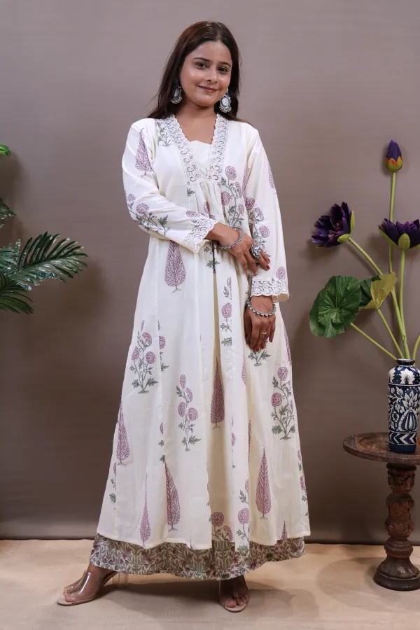 Printed_Anarkali_Frock_With_Cotton_Dupatta