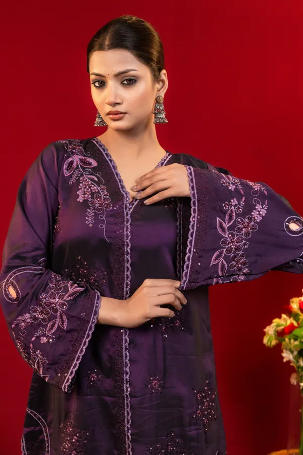 Dark_Purple_Straight_Party_Wear_Suit_with_Sequines_and_Cutwork