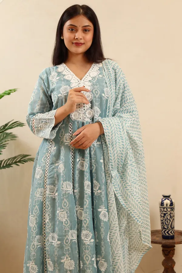 Blue_Cotton_Anarkali_Frock_For_Women