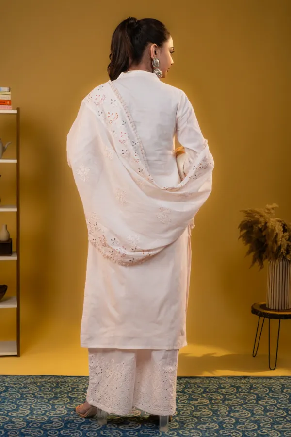 Cream_Plazzo_Khadi_Suit_Set_with_Chickankari_work
