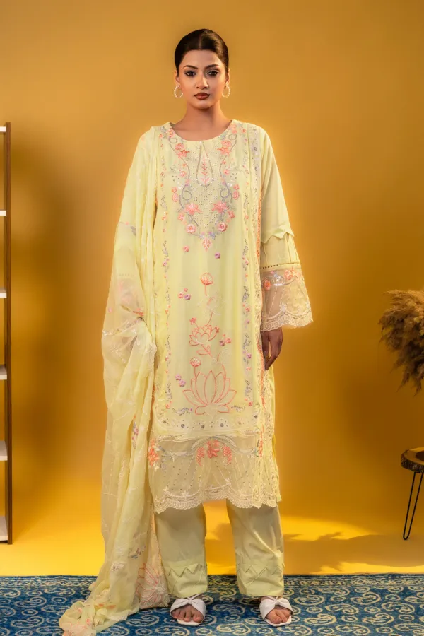 Light_Yellow_Plazzo_Suit_with_Cutwork/_Lace_and_Embroidered