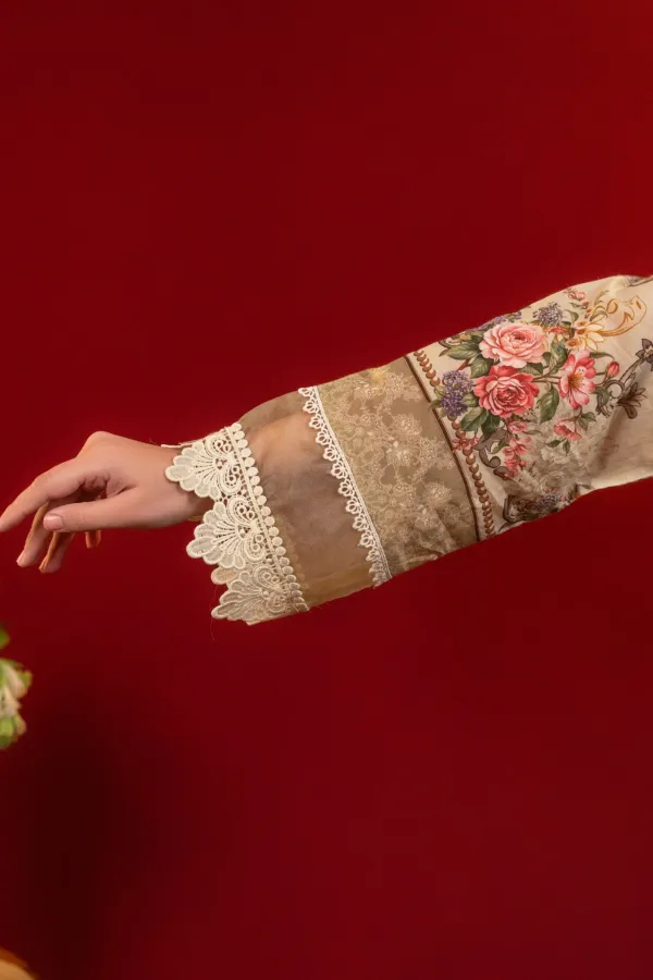 Cream_Lawn_Cotton_Daily_wear_Suit_Printed_with_Lace_Work